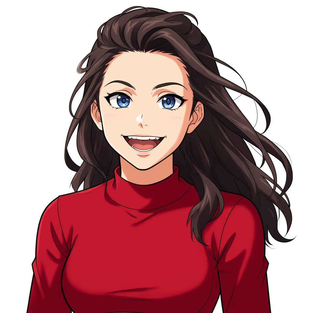 Portrét → anime